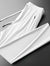 Men’s White Lightweight Stretch Straight Fit Track Pant