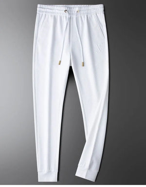 mens white trackpant