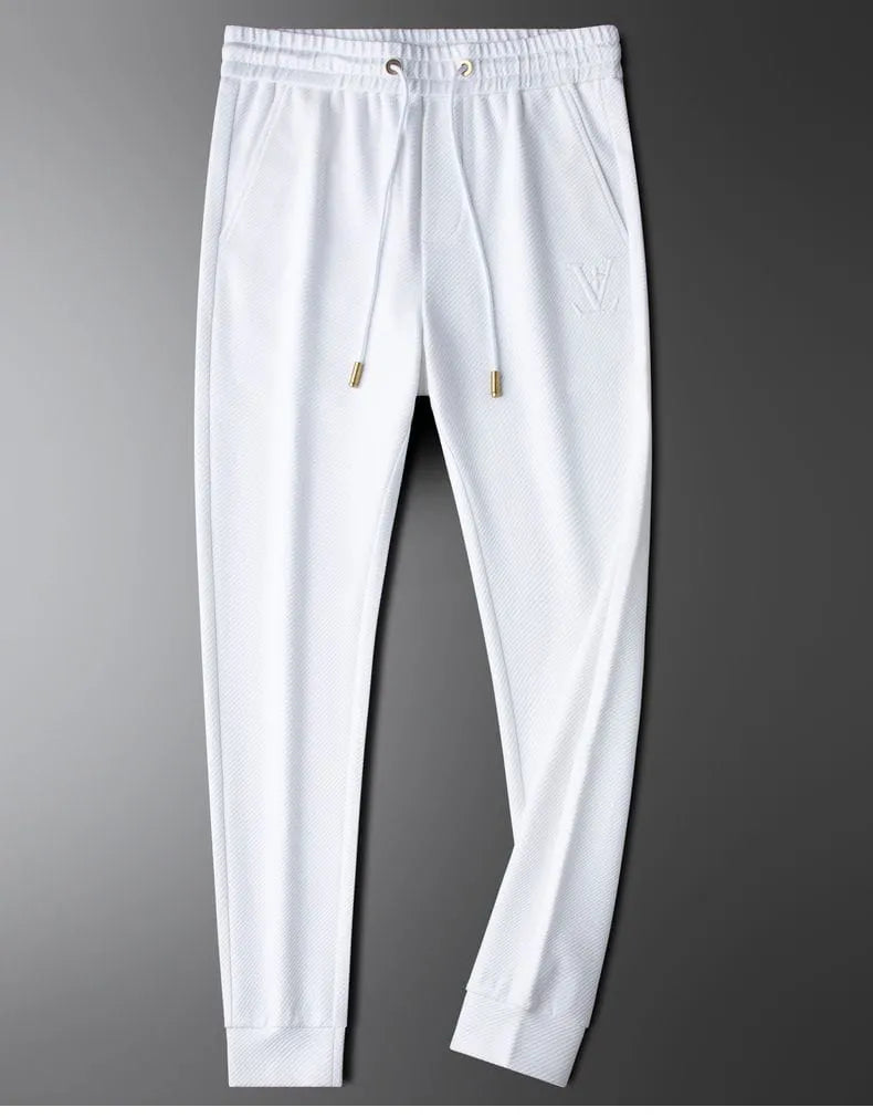 mens white trackpant