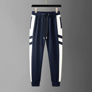 navy side panel trackpant