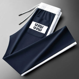 navy trackpants pocket