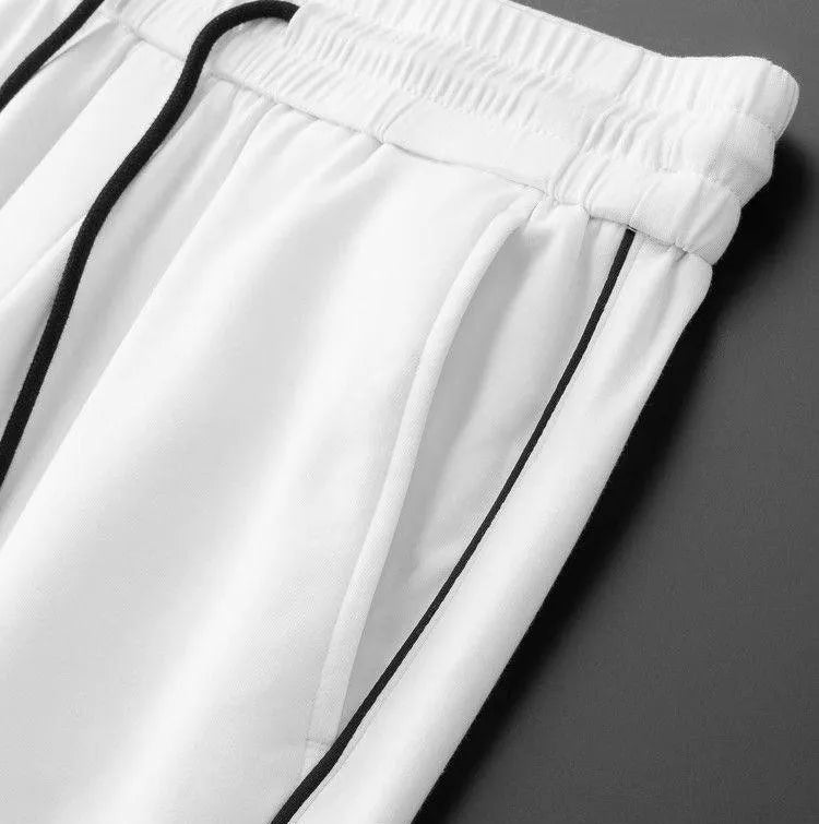 white casual trackpant